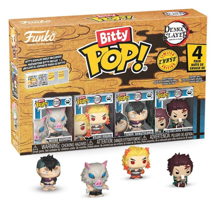 DEMON SLAYER - Inosuke Bitty Pop! 4-Pack
