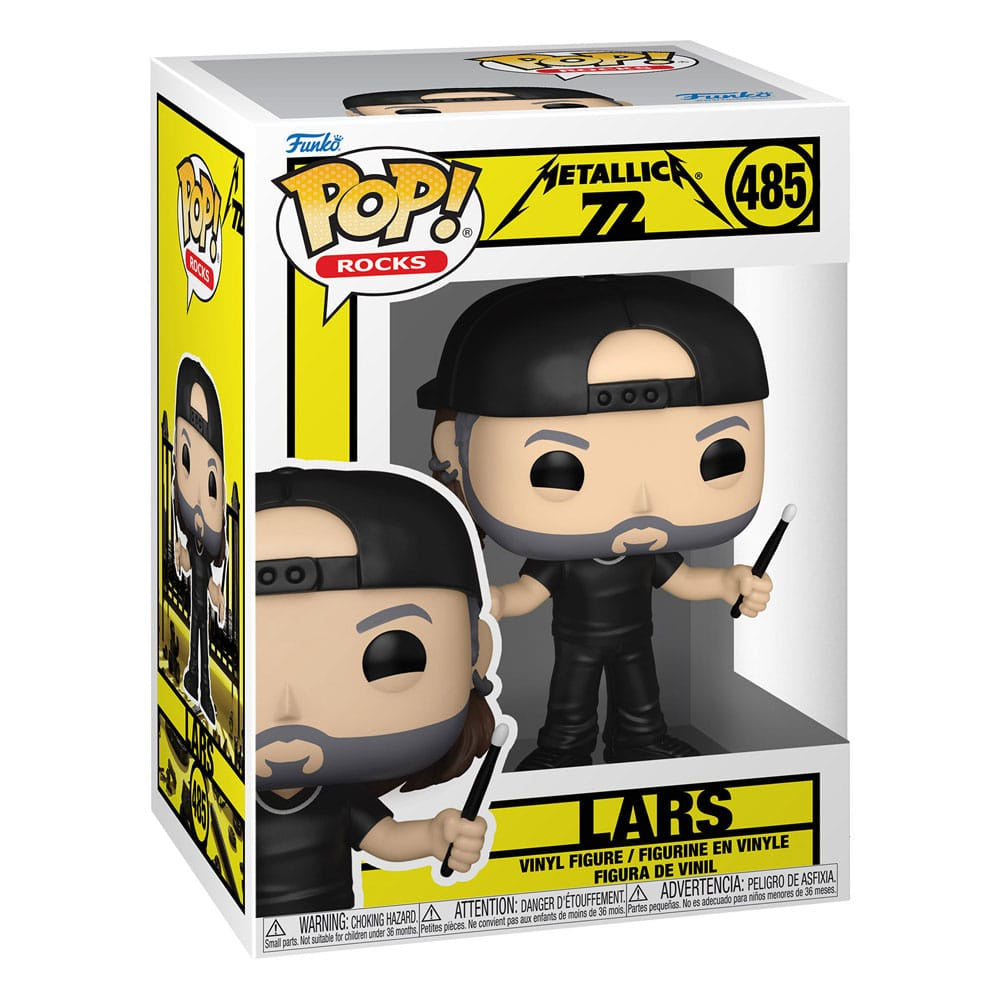 METALLICA - Lars #485 Funko Pop!