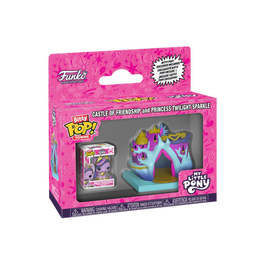 MY LITTLE PONY - Castle of Friendship and Princess Twilight Sparkle Funko Bitty Pop! Town