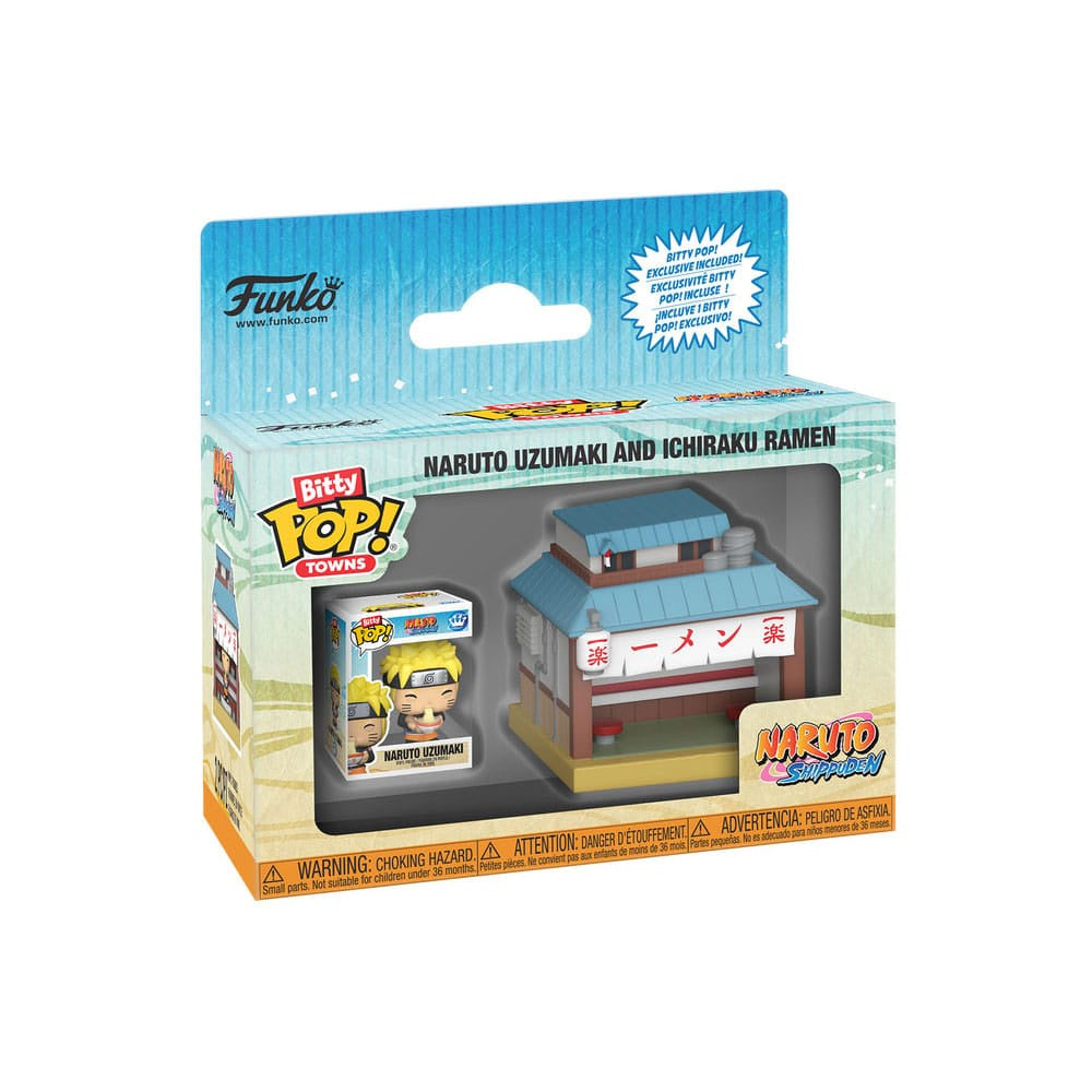 NARUTO - Naruto Uzumaki and Ichiraku Ramen Funko Bitty Pop! Town
