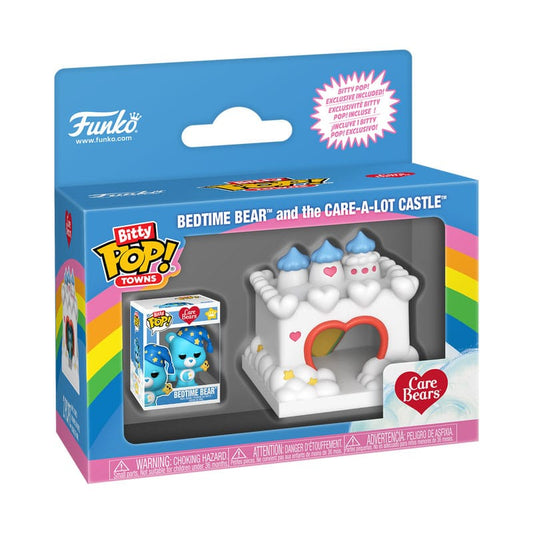 CARE BEARS - Bedtime Bear and the Care-A-Lot Castle Funko Bitty Pop! Town