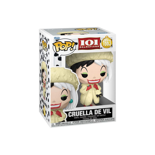 DISNEY : 101 DALMATIONS - Cruella de Vil (Classic) #1663 Funko Pop!