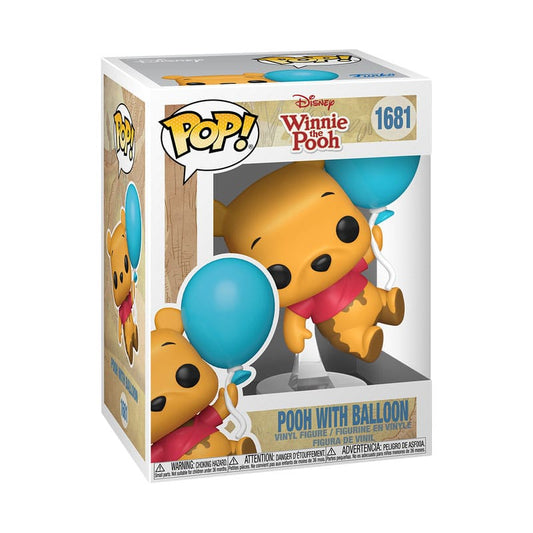 DISNEY : WINNIE THE POOH - Winnie The Pooh With Balloon #1681 Funko Pop!