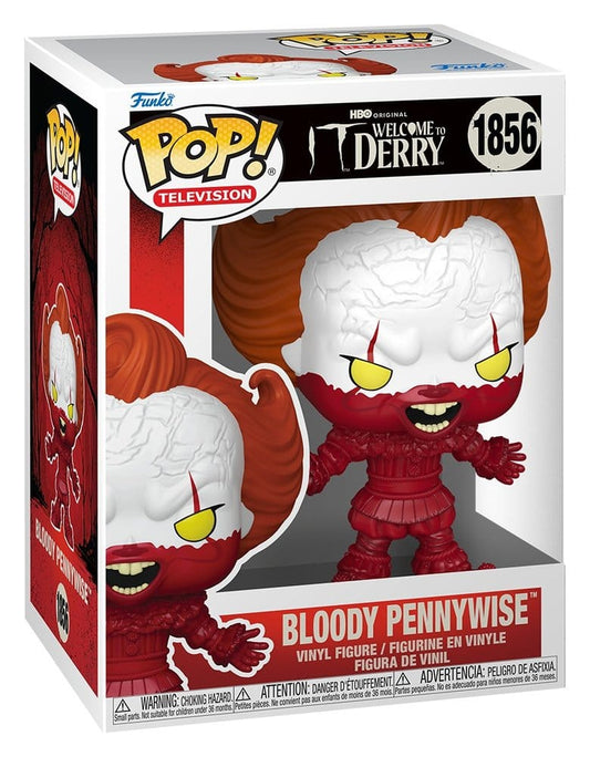 IT : WELCOME TO DERRY - Bloody Pennywise #1856 Funko Pop!