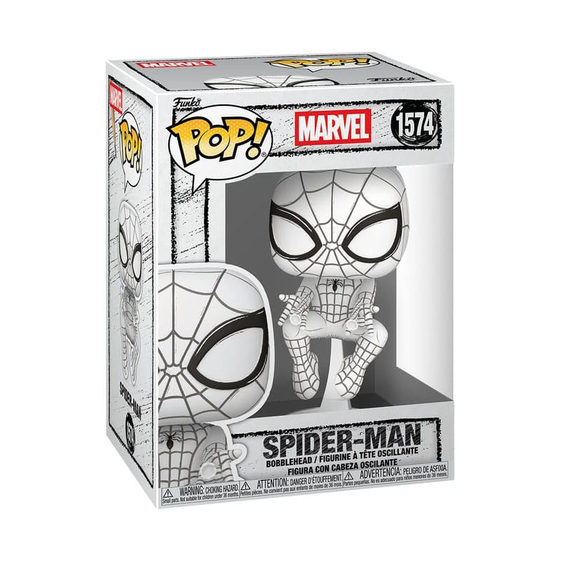 MARVEL - Spider-Man (Sketched) #1574 Funko Pop!