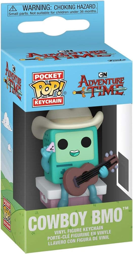 ADVENTURE TIME - Cowboy BMO Funko Pocket Pop! Keychain