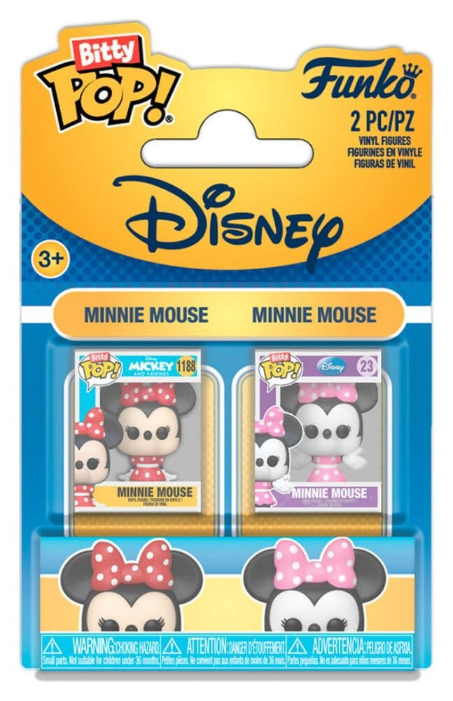 DISNEY - Minnie Mouse Funko Bitty Pop! 2-Pack