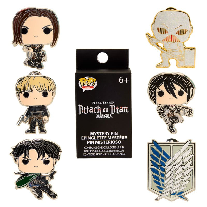LOUNGEFLY : ATTACK ON TITAN - Final Season Mystery Blind Box Pin