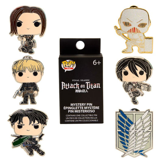 LOUNGEFLY : ATTACK ON TITAN - Final Season Mystery Blind Box Pin