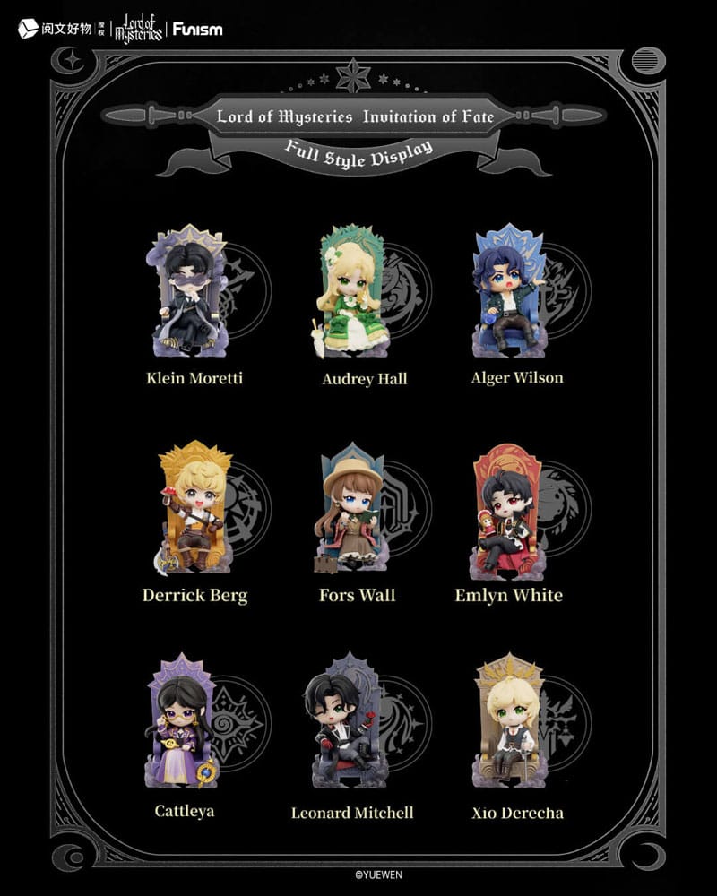 LORD OF MYSTERIES - Invitation Of Fate Mini Figure Blind Box (1)