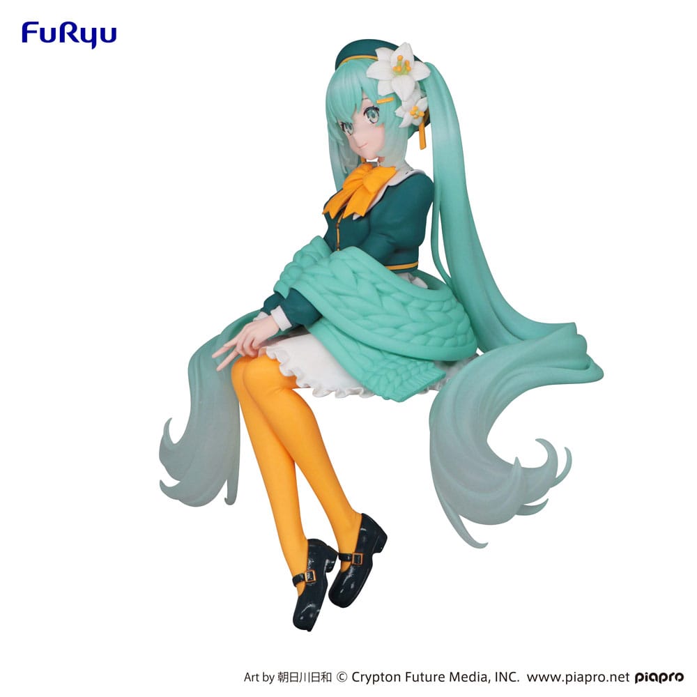 HATSUNE MIKU - Lily Flower Fairy Noodle Stopper Figure