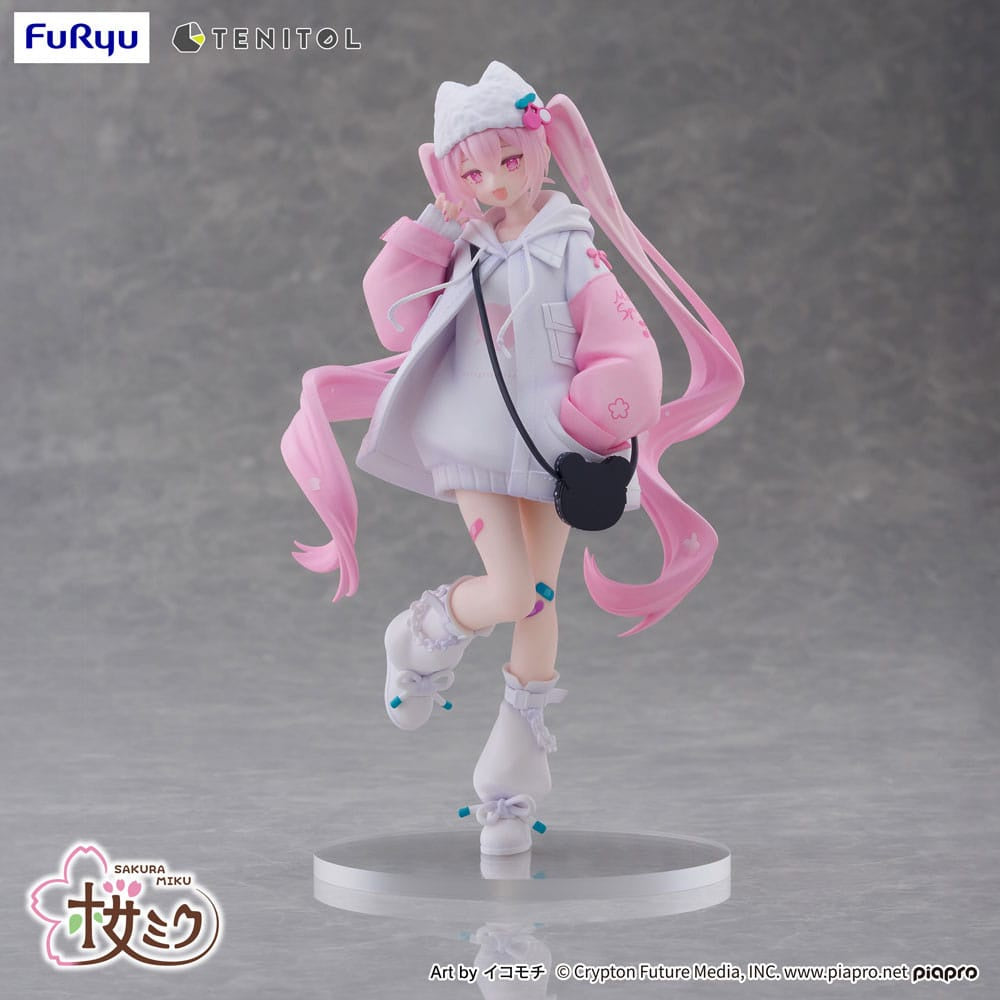 HATSUNE MIKU - Sakura Miku Cool Style Petit Tenitol Furyu Figure