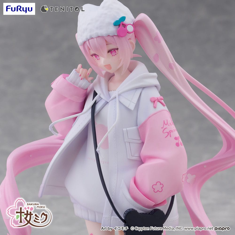 HATSUNE MIKU - Sakura Miku Cool Style Petit Tenitol Furyu Figure