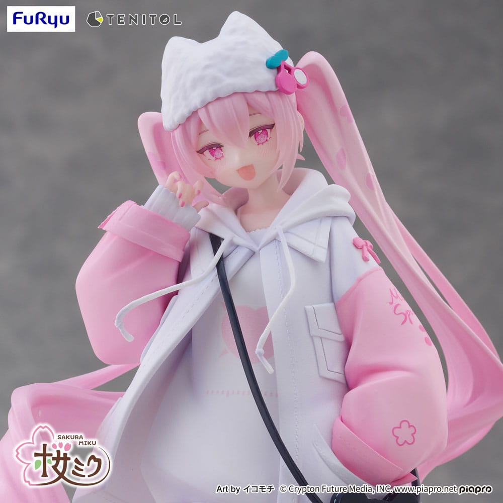 HATSUNE MIKU - Sakura Miku Cool Style Petit Tenitol Furyu Figure