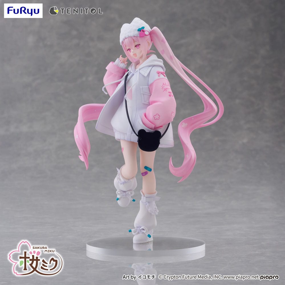 HATSUNE MIKU - Sakura Miku Cool Style Petit Tenitol Furyu Figure