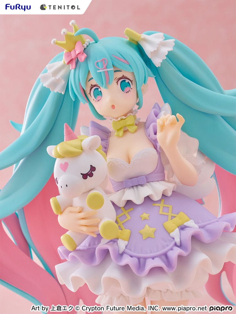 HATSUNE MIKU - Yumekawa Princess Lavender Ver. Tentitol Furyu Figure