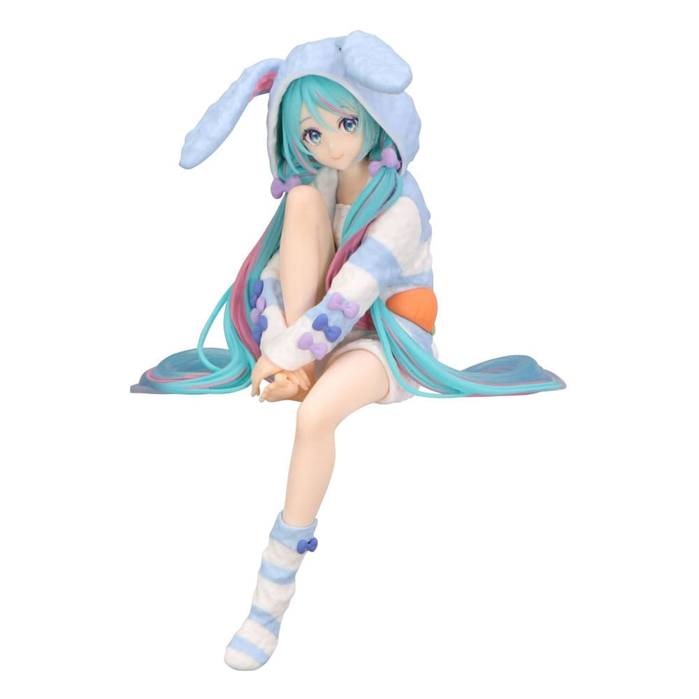 HATSUNE MIKU - Rabbit Ear Hood Pajama Blue Colour Ver. Noodle Stopper Furyu Figure