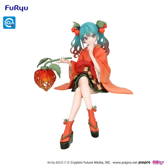 HATSUNE MIKU - Hatsune Miku Flower Fairy Winter Cherry Furyu Noodle Stopper Figure
