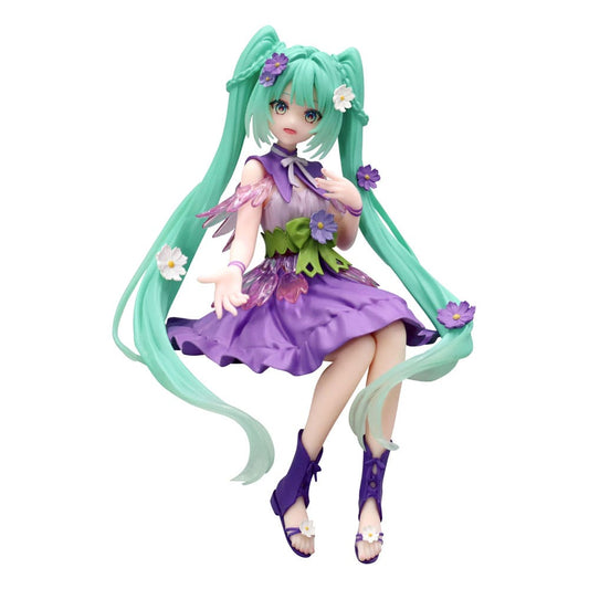 HATSUNE MIKU - Flower Fairy Cosmos Purple Noodle Stopper Furyu Figure