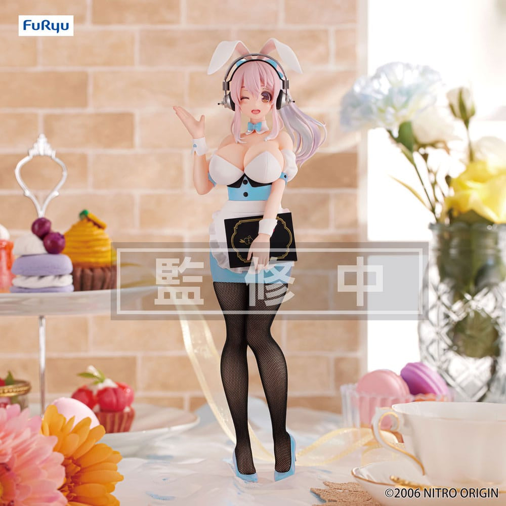 SUPER SONICO - BiCute Bunnies Waitress Light Blue Color Ver. Furyu Figure