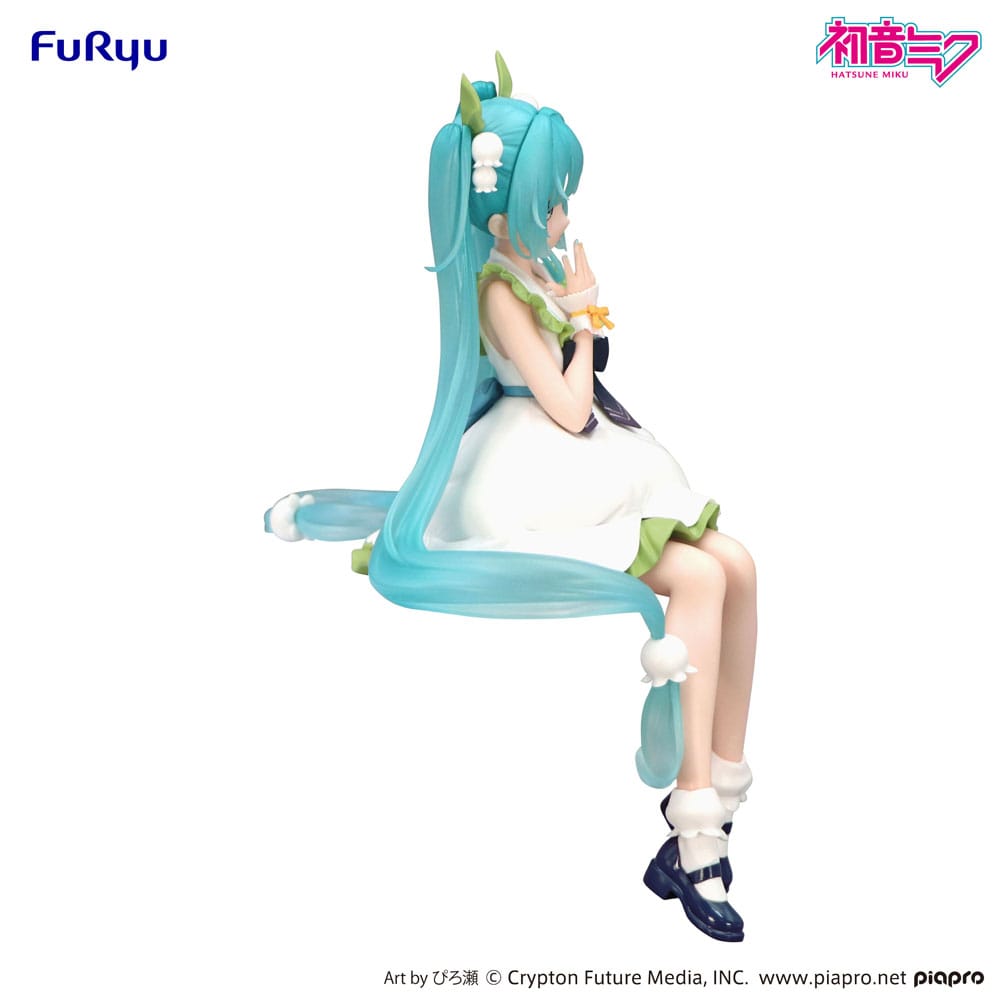 HATSUNE MIKE - Flower Fairy Lily of the Valley Furyu Noodle Stopper Figure