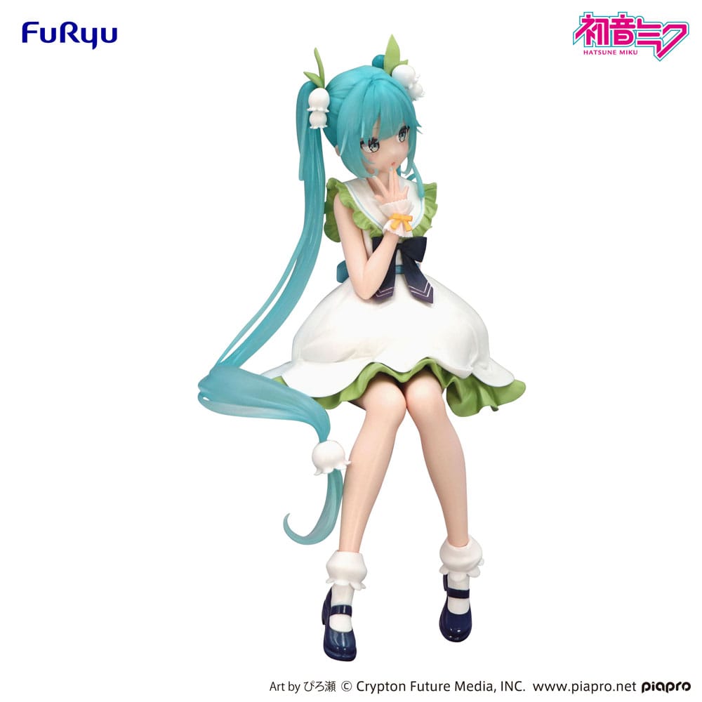 HATSUNE MIKE - Flower Fairy Lily of the Valley Furyu Noodle Stopper Figure