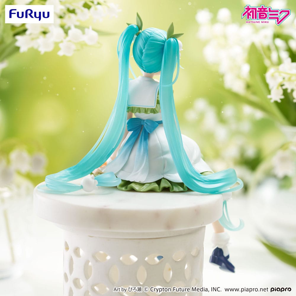 HATSUNE MIKE - Flower Fairy Lily of the Valley Furyu Noodle Stopper Figure