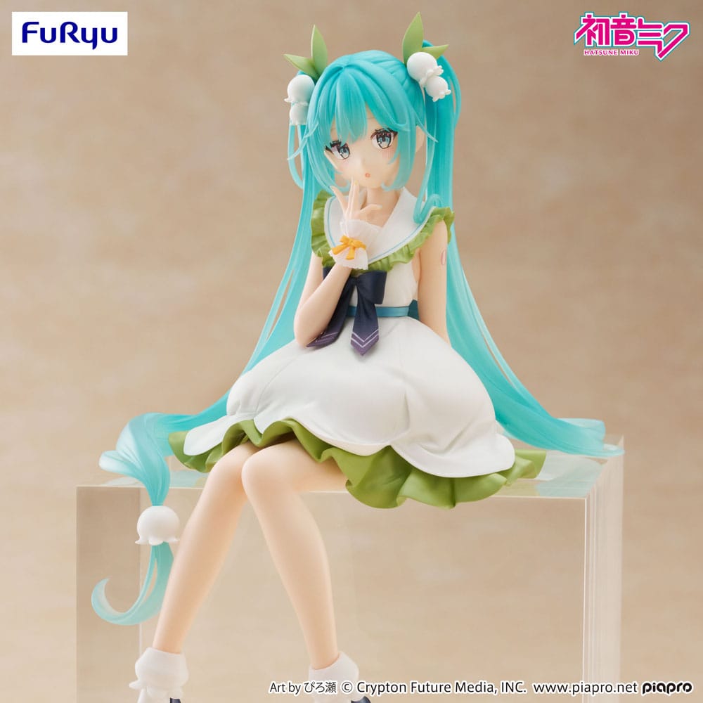HATSUNE MIKE - Flower Fairy Lily of the Valley Furyu Noodle Stopper Figure