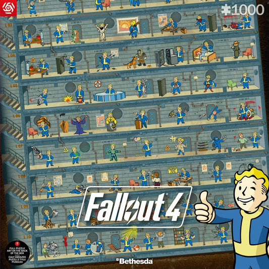 FALLOUT 4 - Perk Poster 1000 Piece Puzzle