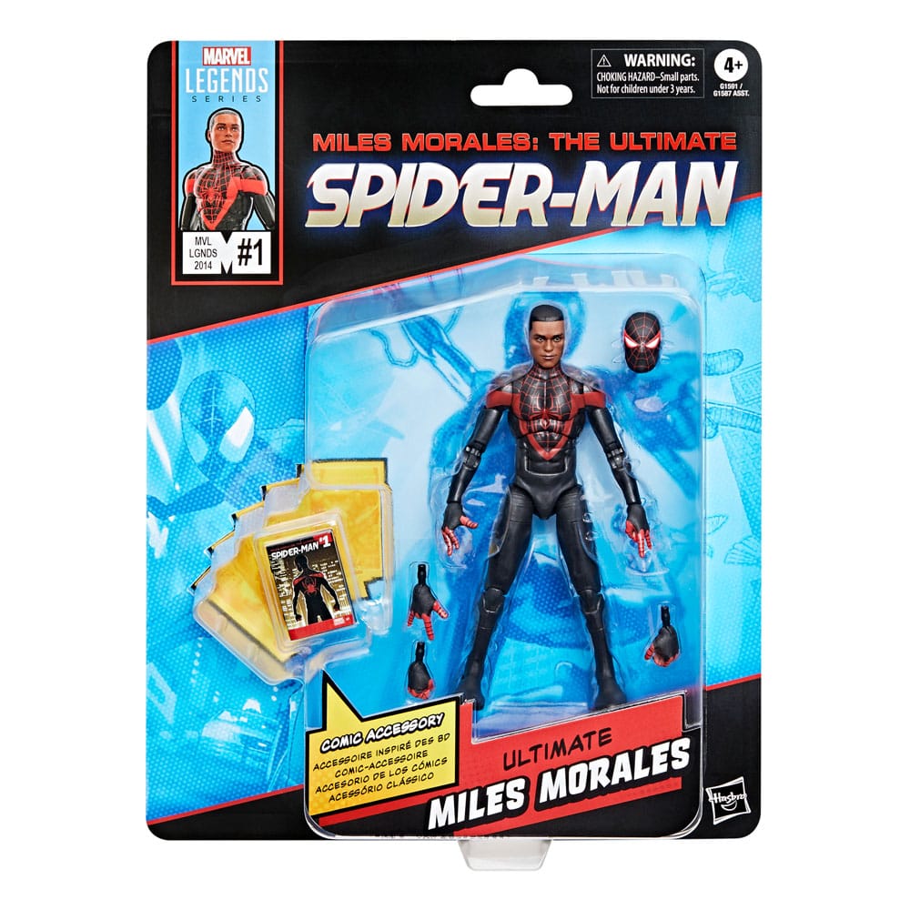 MARVEL : SPIDER-MAN - Miles Morales: Ultimate Spider-Man #1 (2014) Mini Comic Figure