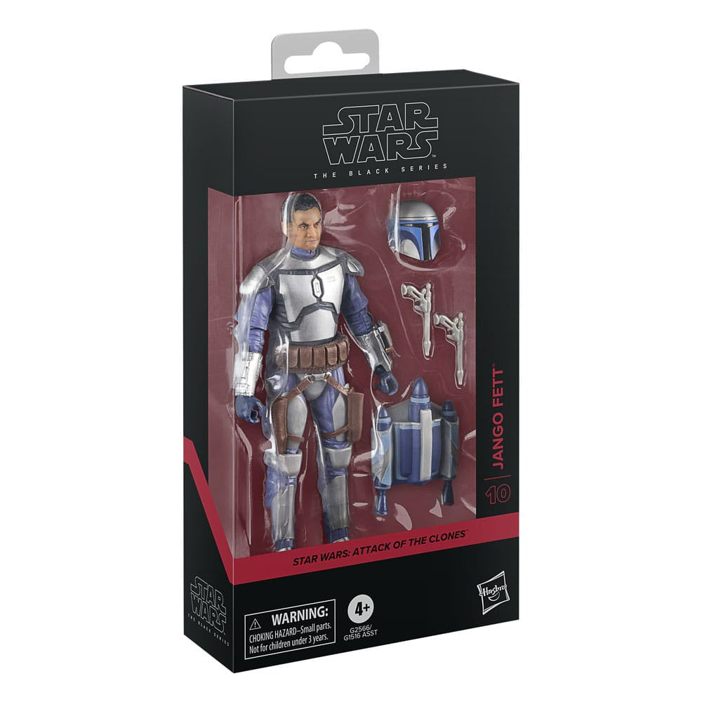 STAR WARS : ATTACK OF THE CLONES - Jango Fett Black Series Action Figure