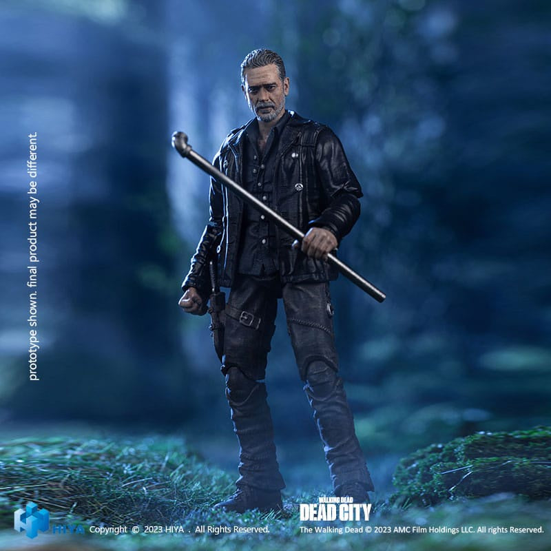 WALKING DEAD : DEAD CITY - Negan Exquisite Mini Action Figure