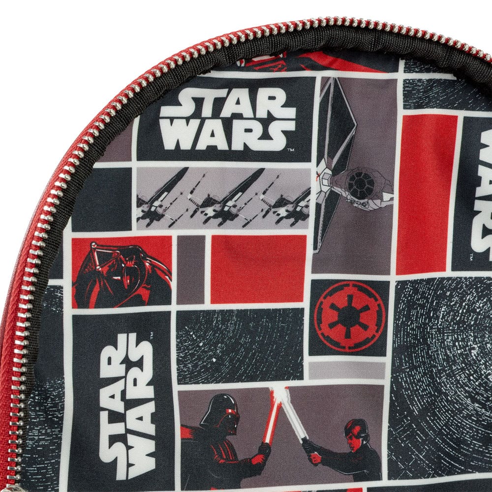 LOUNGEFLY : STAR WARS - Darth Vader & Stormtroopers Heo Exclusive Mini Backpack
