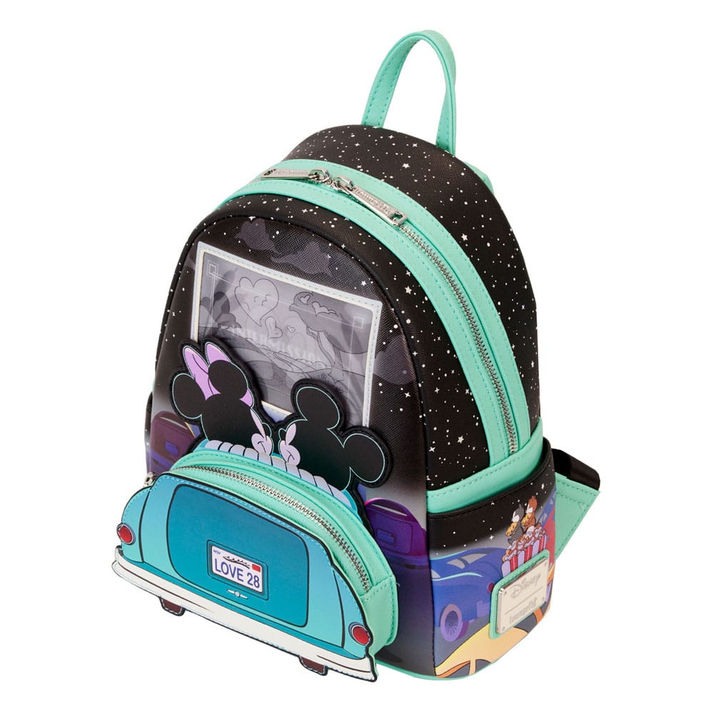 LOUNGEFLY : DISNEY - Mickey & Minnie Date Night Drive -In Mini Backpack