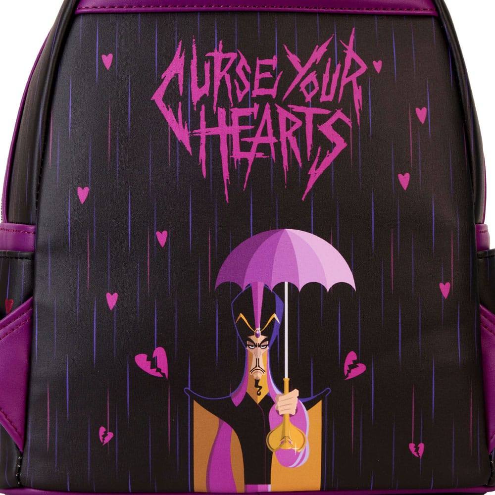 LOUNGEFLY : DISNEY - Villains Curse Your Hearts Mini Backpack