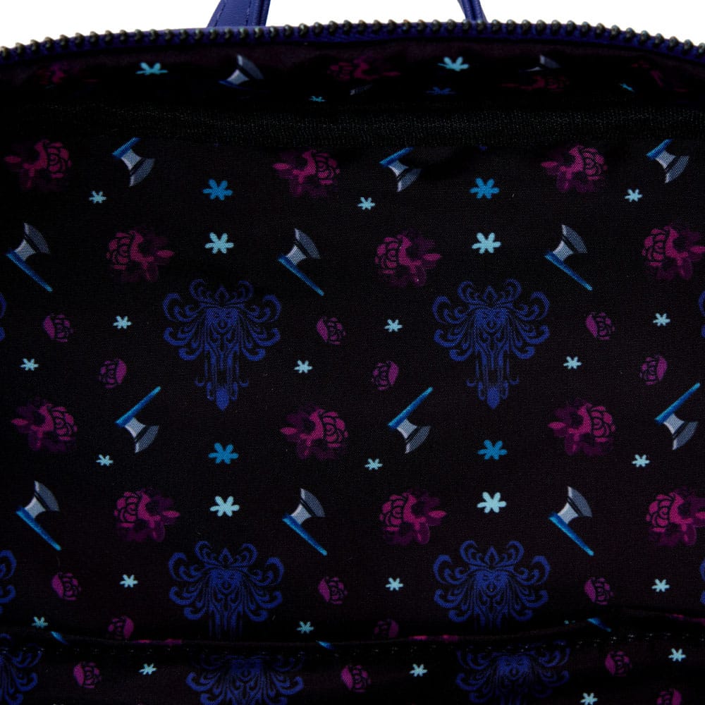 LOUNGEFLY : DISNEY - Haunted Mansion Black Widow Bride Lenticular Mini Backpack