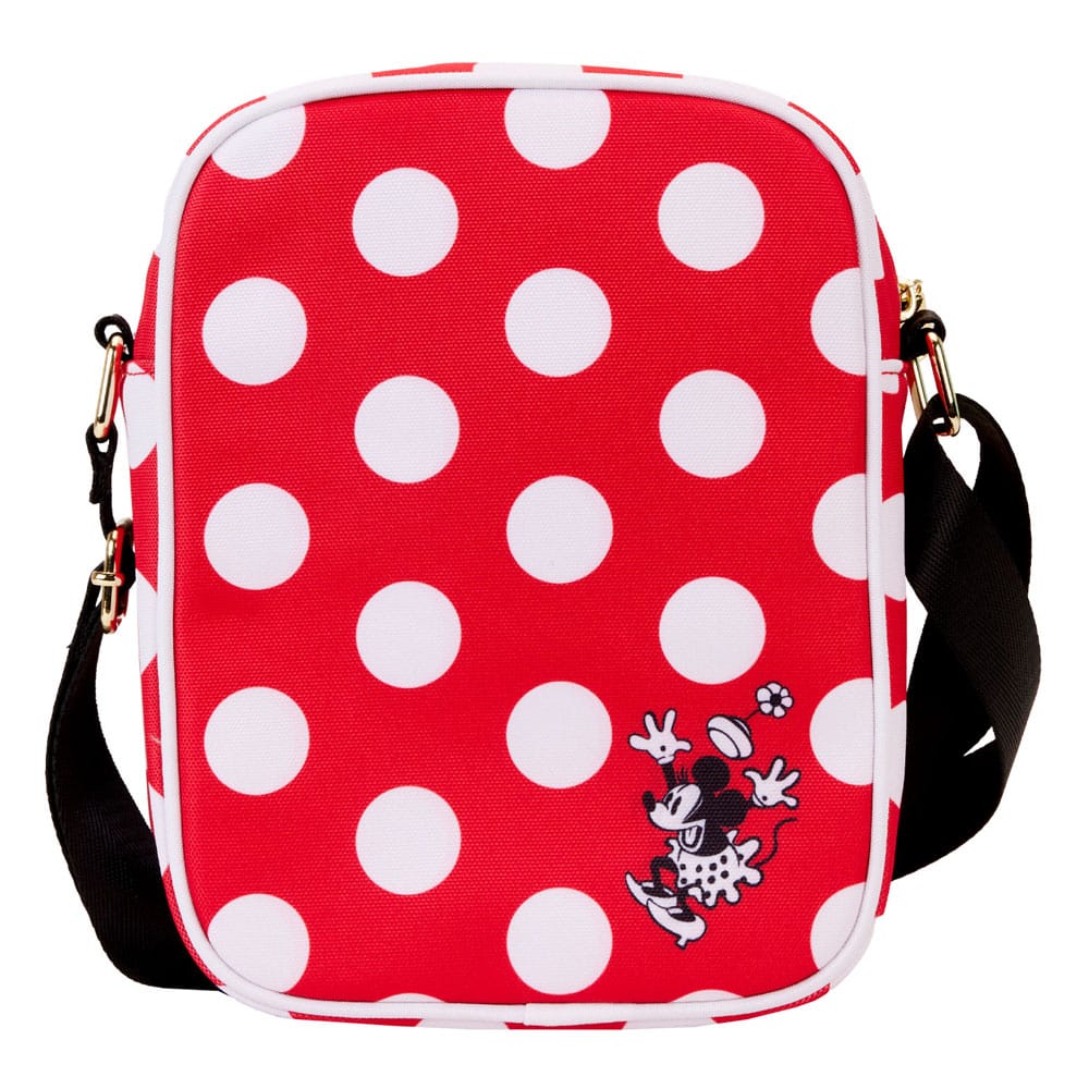 LOUNGEFLY : DISNEY - Minnie Mouse Nylon Passport Crossbody Bag