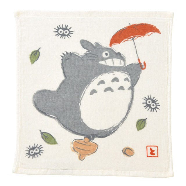 STUDIO GHIBLI - My Neighbour Totoro Umbrella Big Totoro Imabari Mini Towel