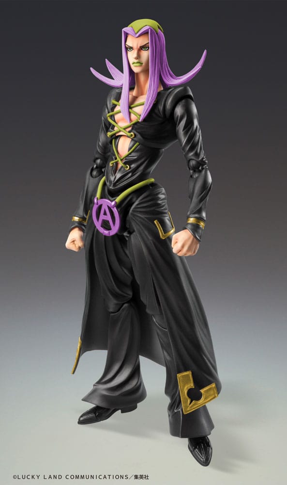 JOJO'S BIZARRE ADVENTURE - Leone Abbacchio Black Ver. Super Action Figure