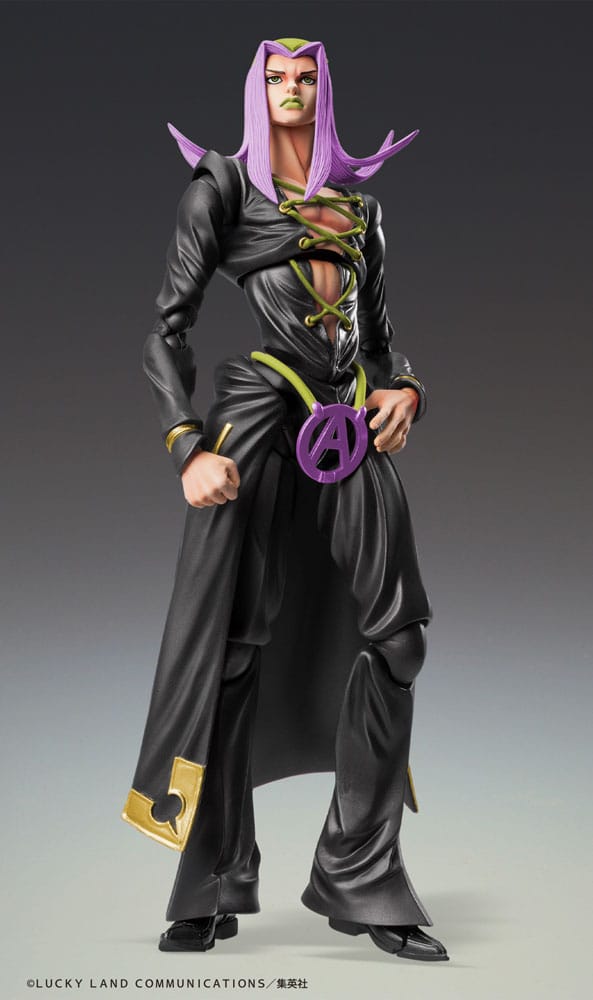JOJO'S BIZARRE ADVENTURE - Leone Abbacchio Black Ver. Super Action Figure