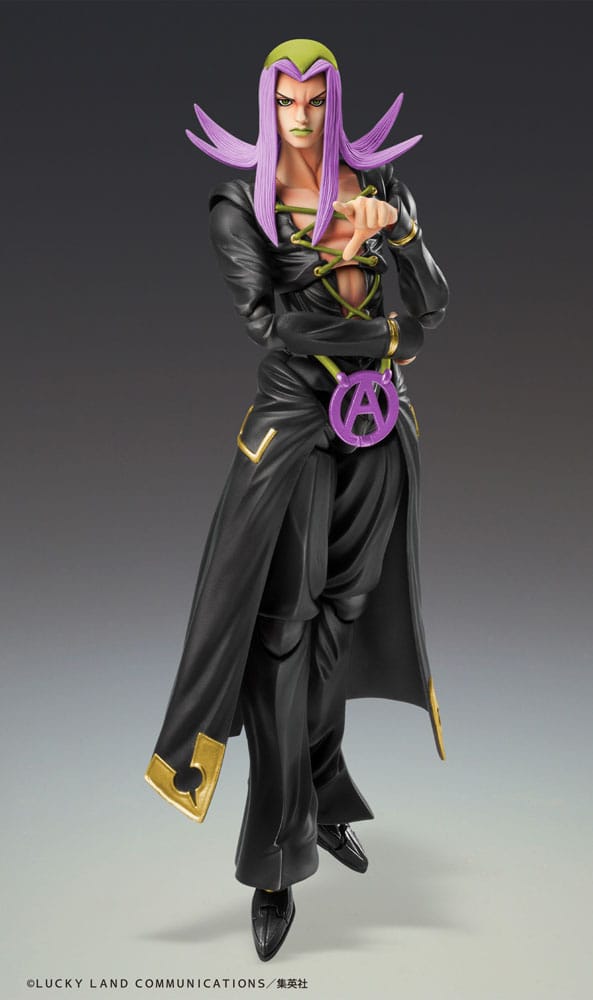 JOJO'S BIZARRE ADVENTURE - Leone Abbacchio Black Ver. Super Action Figure