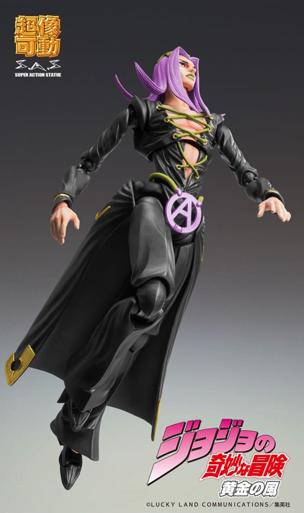 JOJO'S BIZARRE ADVENTURE - Leone Abbacchio Black Ver. Super Action Figure