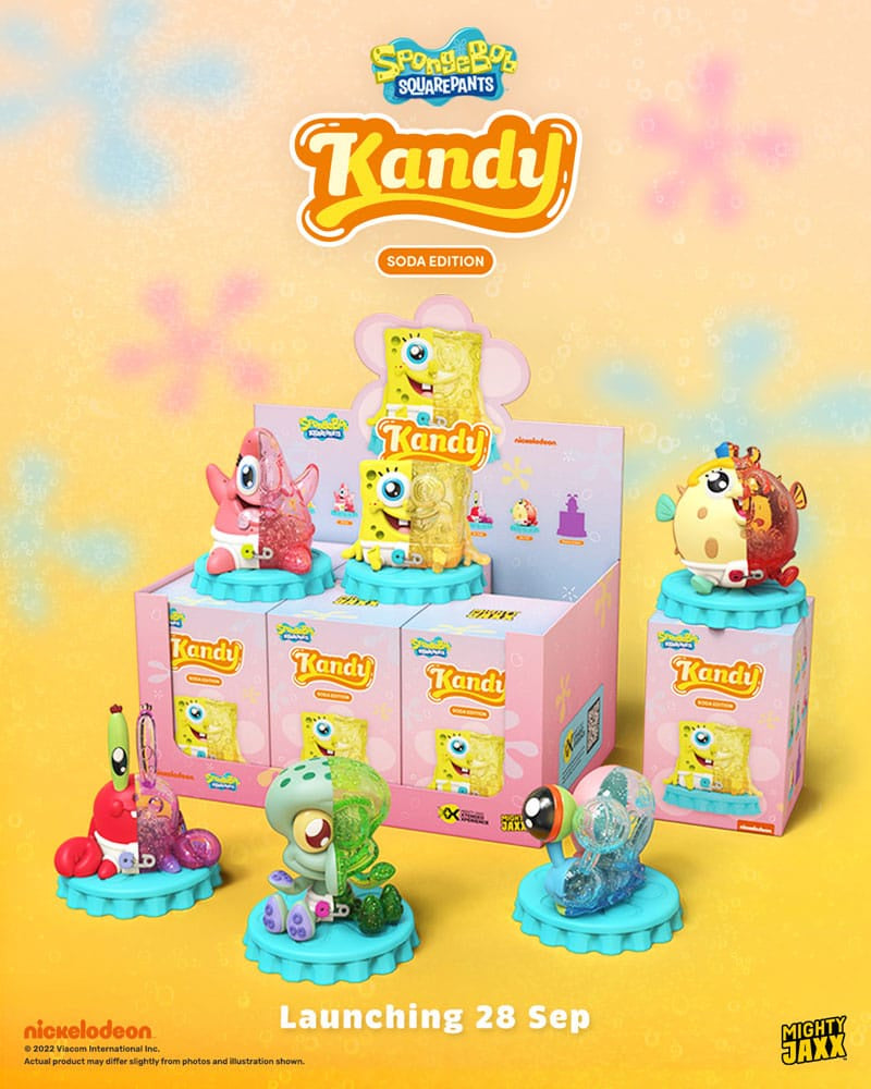 SPONGEBOB SQUAREPANTS X KANDY - Jason Freeny Soda Collection Blind Box Figure