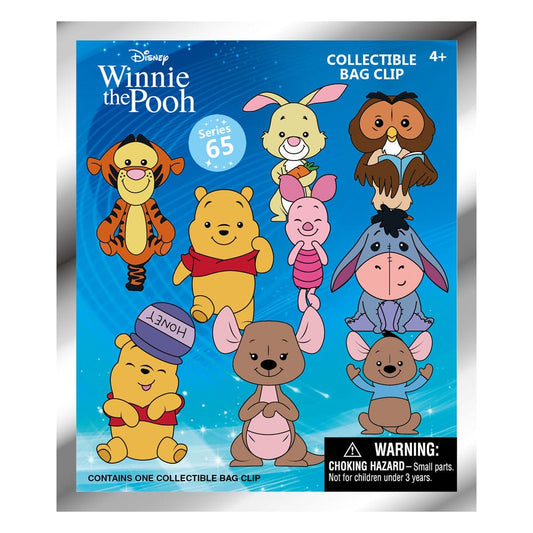 DISNEY : WINNIE THE POOH - Series 2 Mystery Blind Bag Keying / Bag Clip