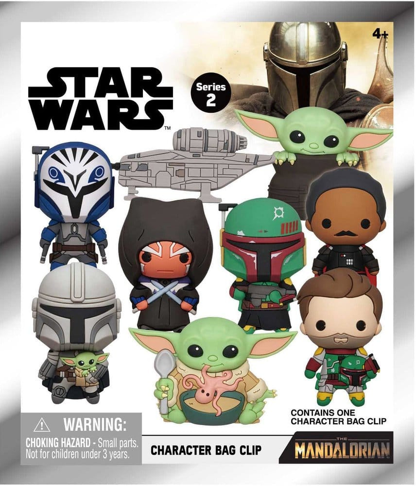 STAR WARS : MANDALORIAN - Series 2 Blind Bag Keyring / Bag Clip