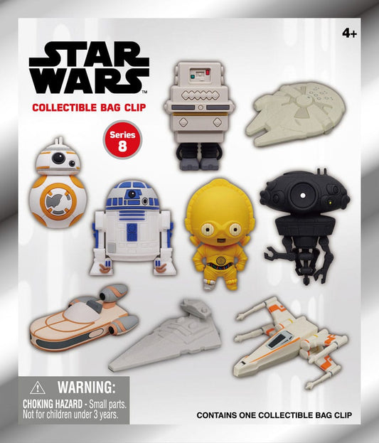STAR WARS - Series 8 Blind Bag Keyring / Bag Clip