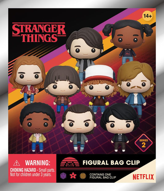 STRANGER THINGS - Series 2 Blind Bag Keyring / Bag Clip