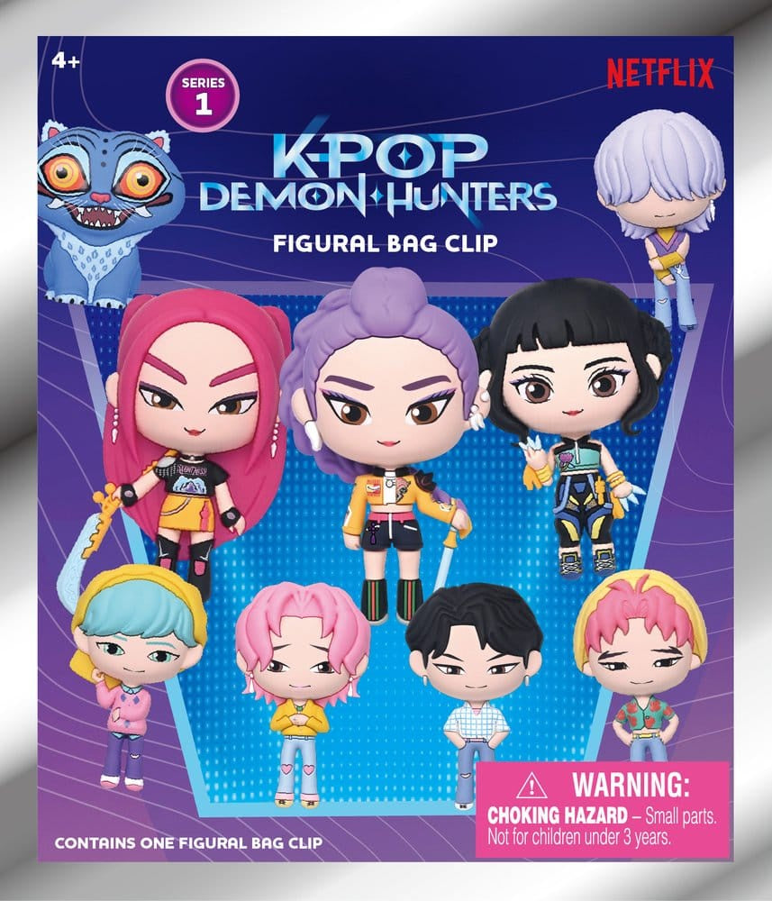 KPOP DEMON HUNTERS - Series 1 Mystery Blind Bag Keyring / Bag Clip