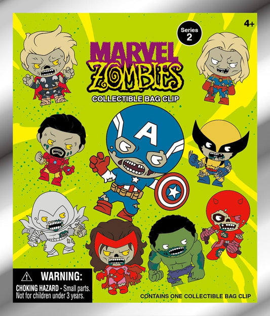 MARVEL ZOMBIES - Series 2 Blind Bag Keyring / Bag Clip