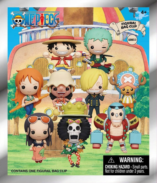 ONE PIECE - Series 3 Blind Bag Keyring / Bag Clip